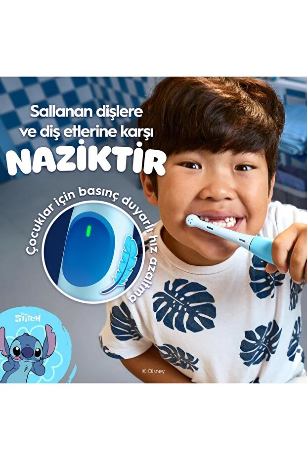 Oral-B iO Çocuk 6+ Stitch Şarjlı Diş Fırçası